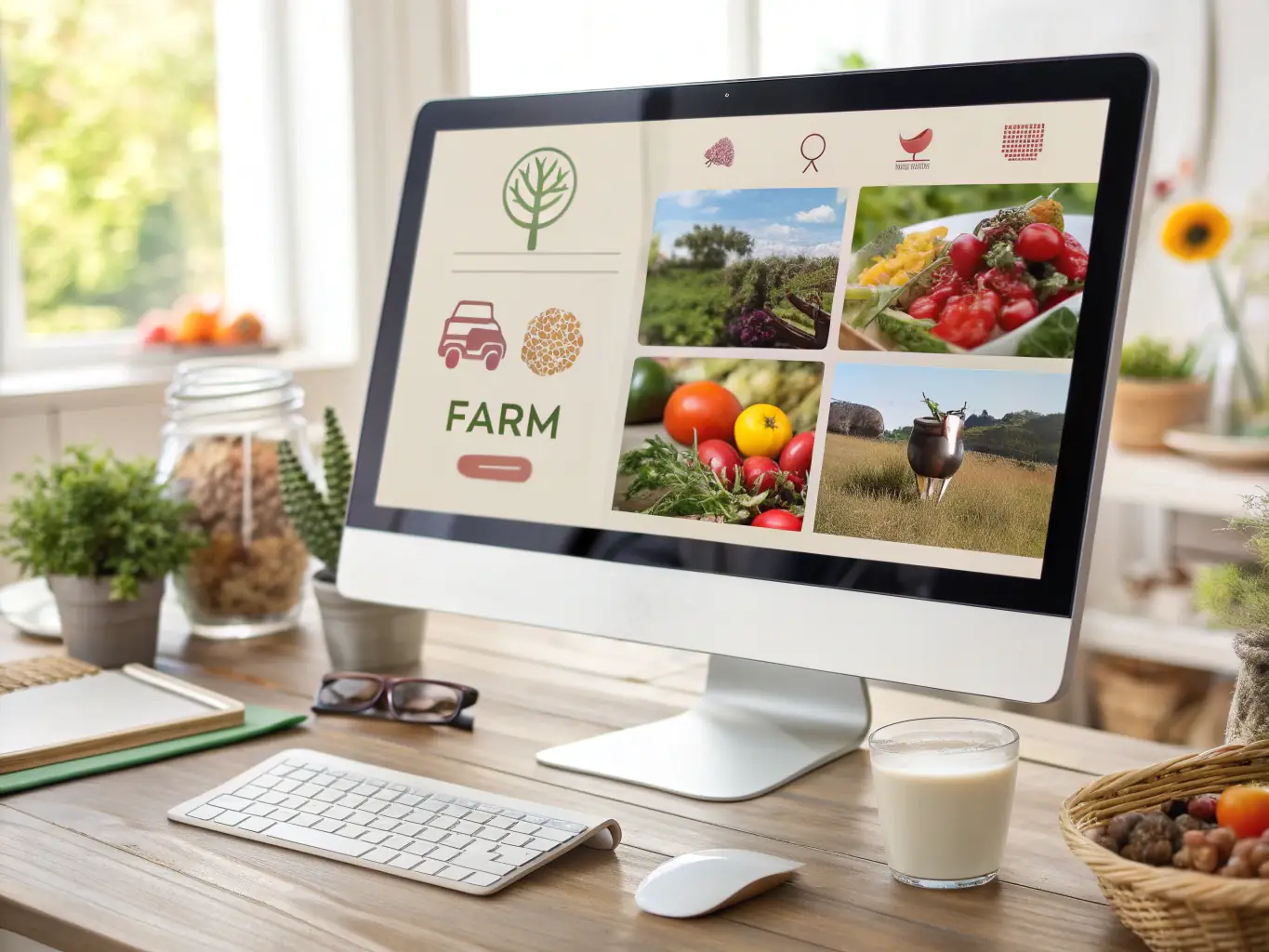 A user-friendly interface of Ranch Suite Pro, illustrating its features for livestock management, crop planning, and resource allocation, highlighting its value for agricultural businesses.