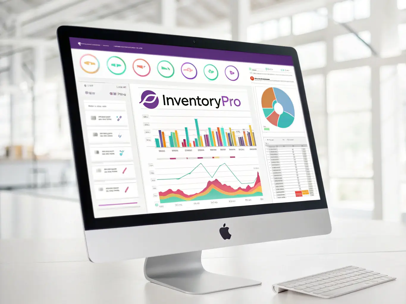 An image depicting NetSuite's ERP interface, displaying financial data, inventory levels, and order management tools, emphasizing real-time visibility and control.